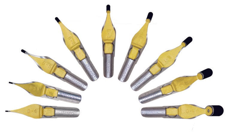 Speedball Lettering Pen Nibs - B Series – Art Store Co.